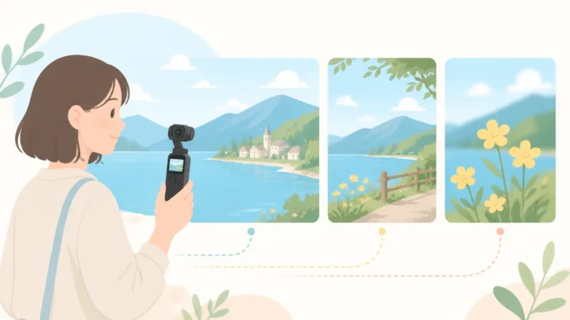 Osmo Pocket 4Pレビュー|使い心地と気になる点