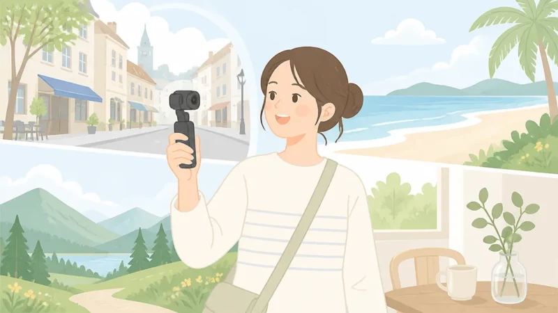 Osmo Pocket 4Pレビュー|使い心地と気になる点