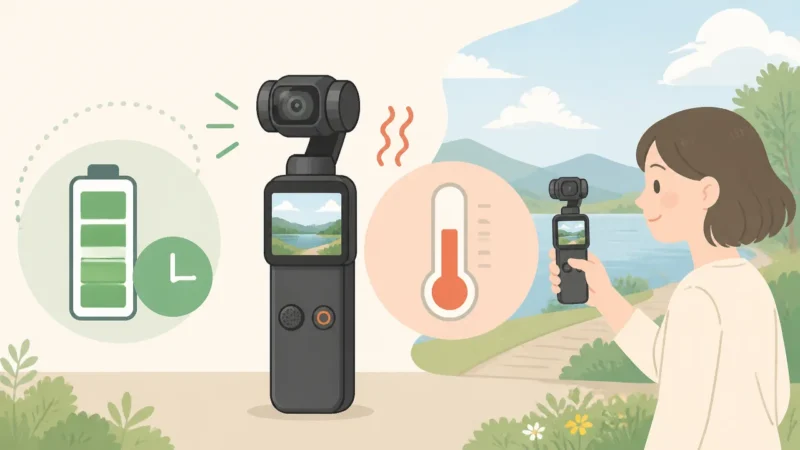 Osmo Pocket 4Pレビュー|使い心地と気になる点